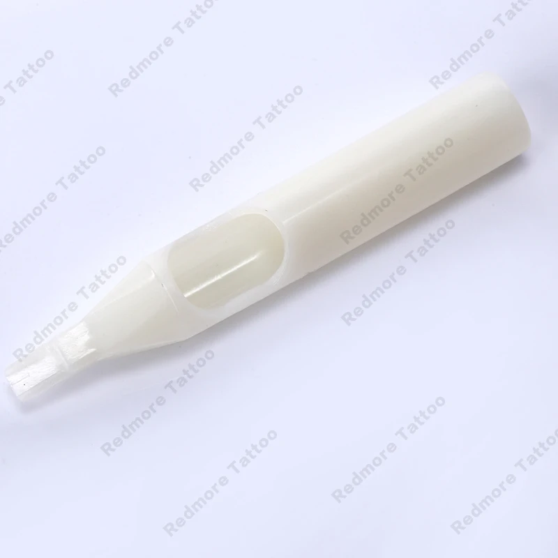 Одноразовые кончики для татуажа 50 шт. белые 9 футов предварительно стерилизуемые