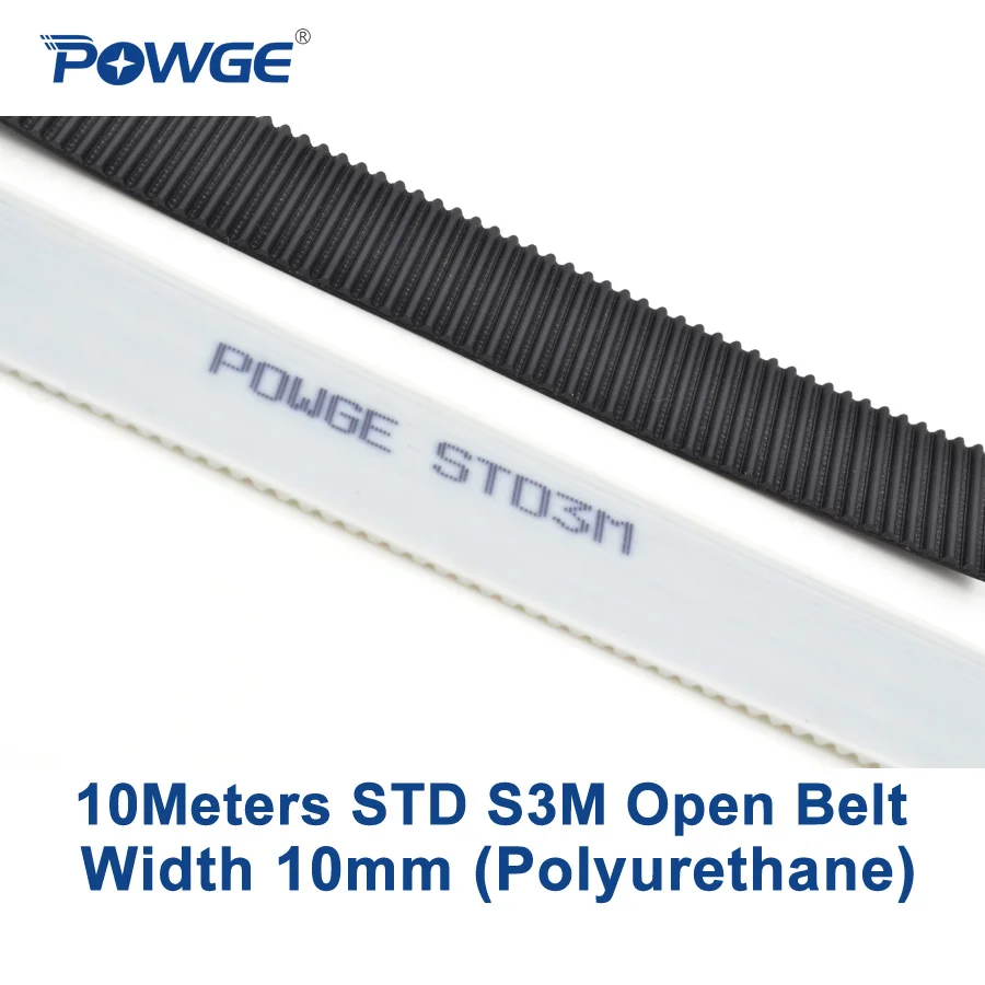 Ремень ГРМ POWGE 10 метров PU Arc STS STD S3M с открытым диаметром мм|Передаточные ремни| |