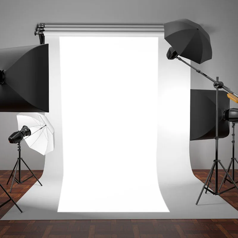 Белый тонкий Виниловый фон для фотосъемки студийный фото реквизит прочный 3x5ft|vinyl