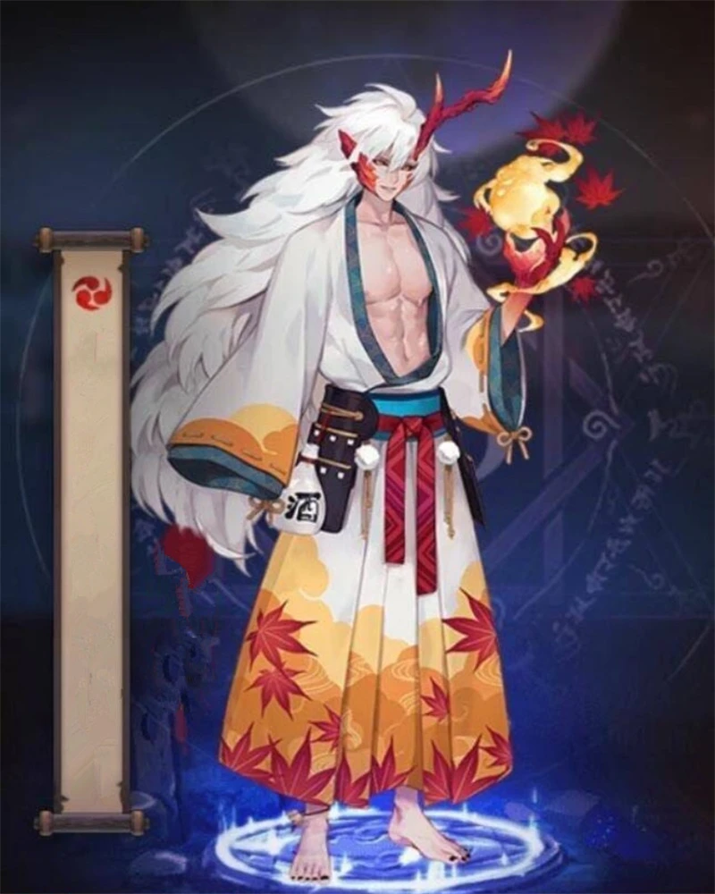 Костюм для косплея Onmyoji SSR Ibaraki douji из новой кожи осенний костюм в виде кленового