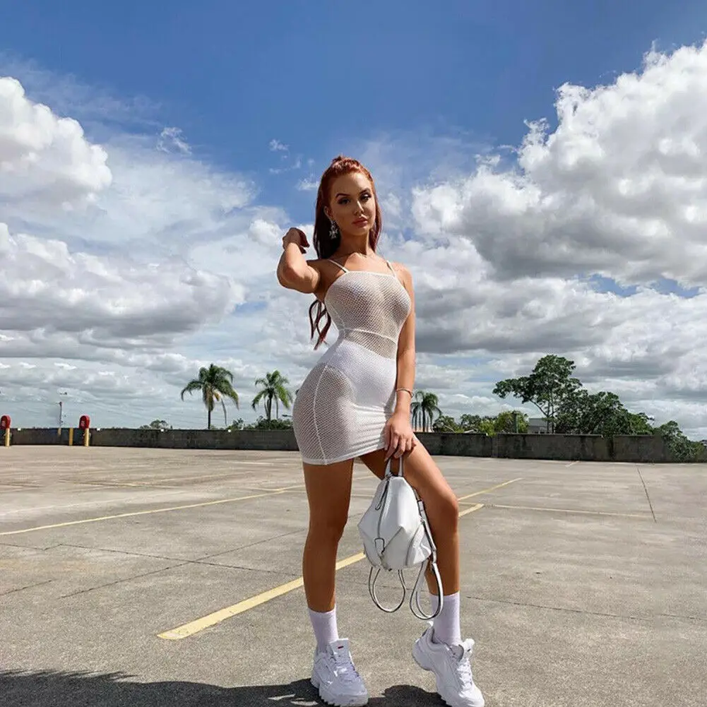 2019 сексуальные женские летние сетчатые бикини закрытые черные белые открытые