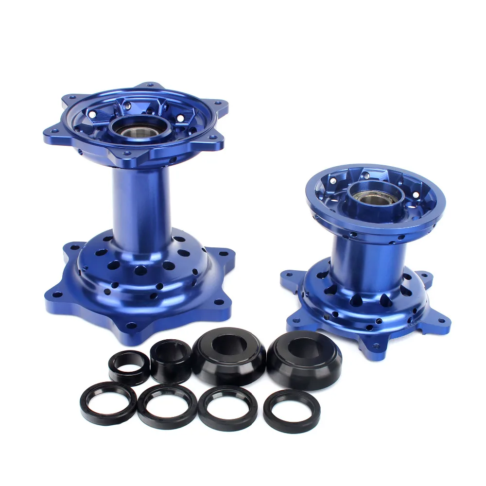 BIKINGBOY для Yamaha YZ 250 450 F 2014 2015 2016 2017 2018 2019 ЧПУ полный комплект ступиц передних и задних