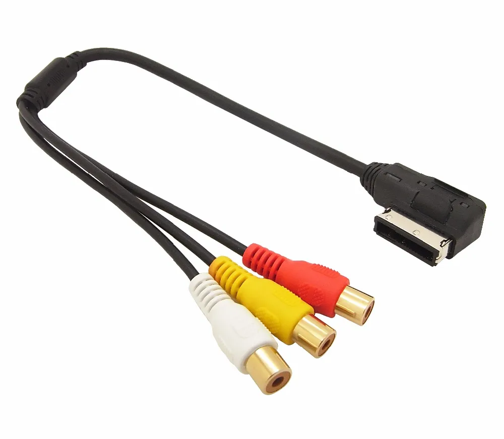 Аудиовход AUX CHELINK AMI MMI RCA 3RCA DVD для Audi A3 A4 A6 A7 A8 Q5 Q7 R8|ami mmi|mmi rcaaudio input |