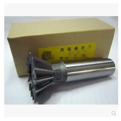 

Free Shipping 1Pcs 60mm x 70 Degree HSS Dovetail Cutter End Mill