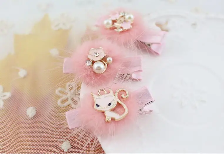 Cute Crown hairpin hairy BB clip pet hair ornament puppy accessoies 10pcs | Дом и сад