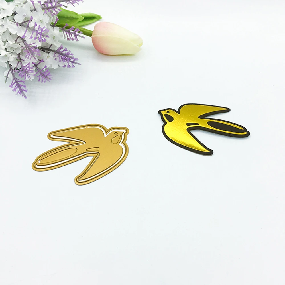Металлические режущие штампы голубь мира рамка украшения для свадьбы в стиле