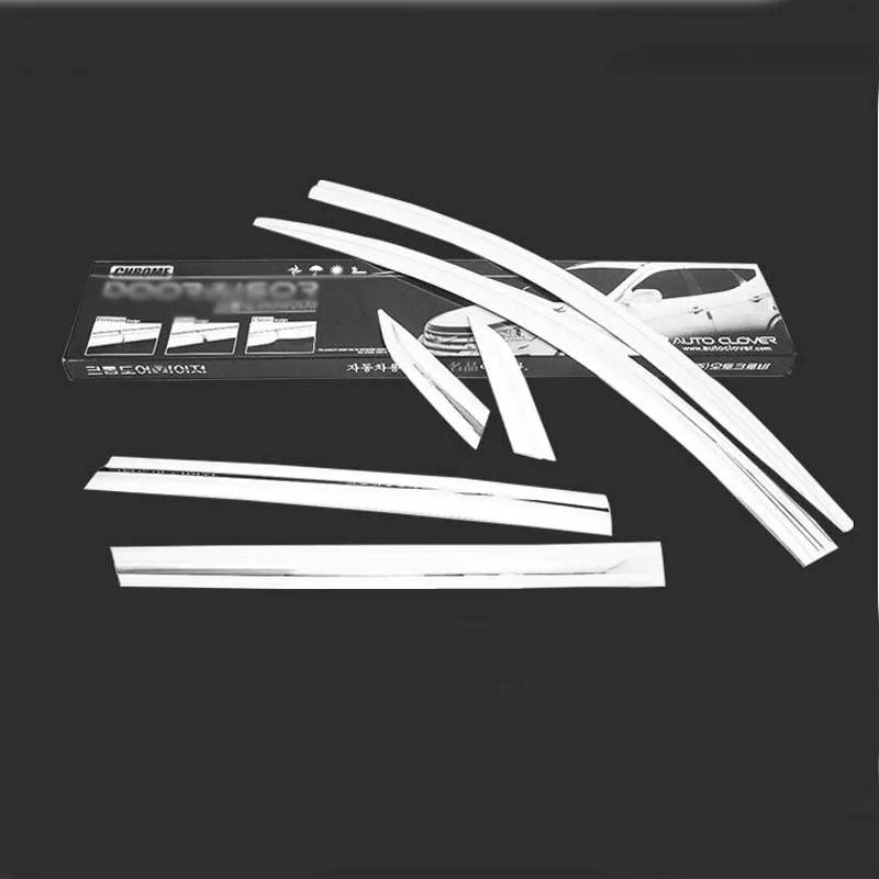 1 комплект новый хромированный козырек от солнца и дождя для Nissan Qashqai 2016 2018|Навесы