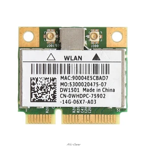 Новая беспроводная Wi-Fi мини-карта PCI-E 150 м для Dell DW1501 0K5Y6D Broadcom BCM94313HMG2L