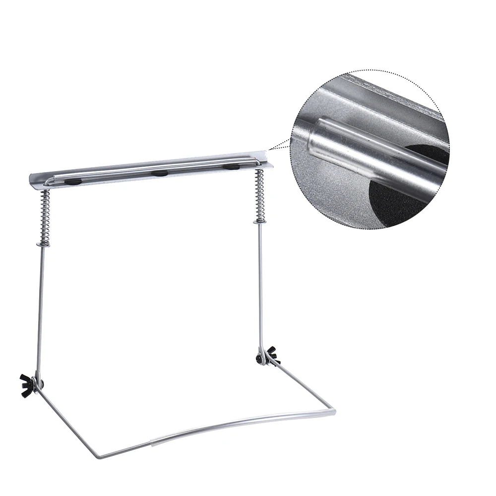 Черный/серебристый цвет металлическая Губная гармошка держатель для органа