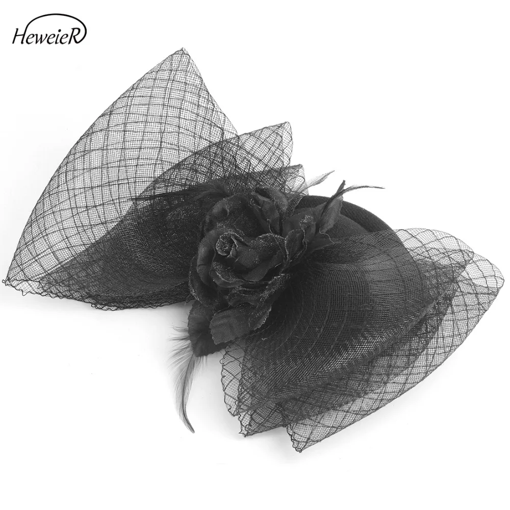 Женские свадебные коктейльные шапки Ascot для женщин свадьбы вечеринок Вуалетка