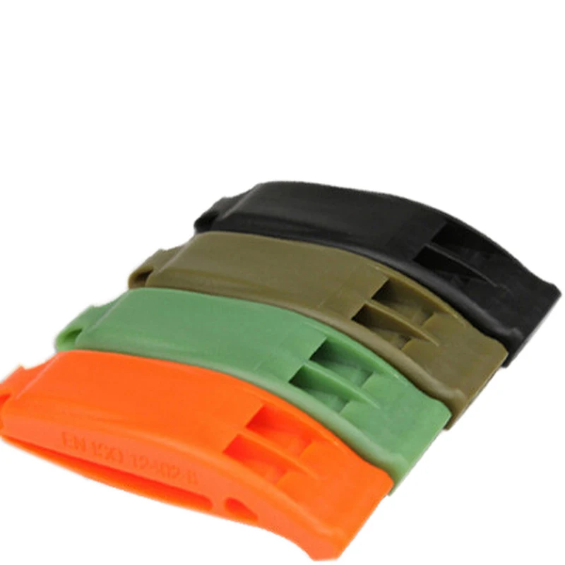 Двойной свисток Pip для спорта на открытом воздухе спасательный экстренной помощи