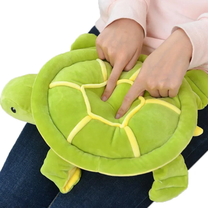 Большой размер милые Черепаховые плюшевые игрушки супер мягкая черепаха кукла