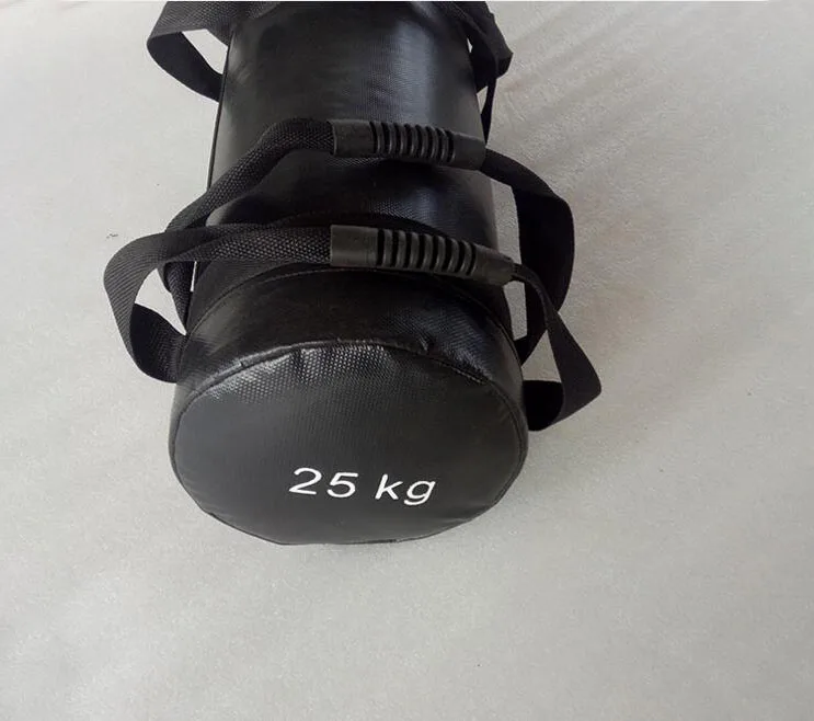 25 kg Многофункциональный мешок с песком для тяжелой атлетики, мешок для фитнеса, мешок для бокса, домашний спортзал, силовая тренировка, бодибилдинг, оборудование для тренировки - Цвет: 25 kg