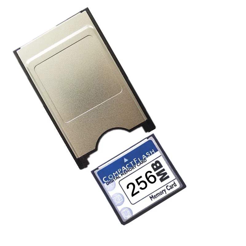 Горячо! 128MB 256MB 512MB 1GB 2GB CompactFlash карта памяти CF+ PCMCIA адаптер Тип II и тип I для автомобиля MP3