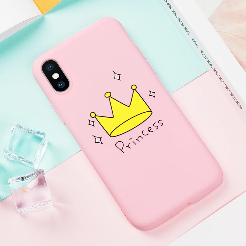 Чехол с узором для iPhone X 5S 5 XR XS Max Love Plants Heart Мягкий силиконовый чехол из ТПУ 7 8 Plus 6 s