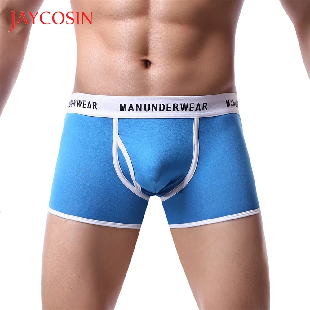 JAYCOSIN Men's Soft Shorts Briefs Underpants Sexy Mens Stretch Breathable Swimming Trunks Knickers Underwear | Мужская одежда