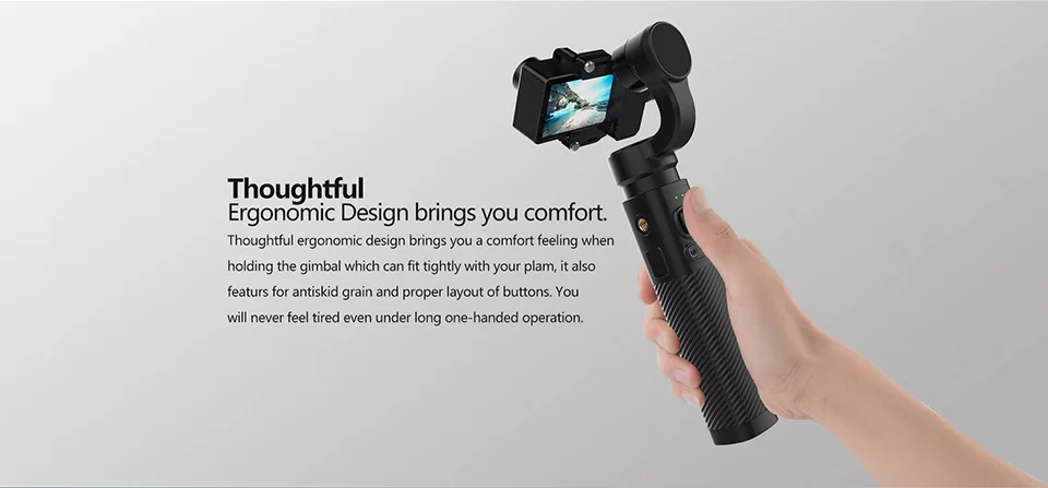 SJCAM 3-осевой ручной шарнирный стабилизатор для камеры GoPro SJ-Gimbal 2 Bluetooth Управление для SJ6 SJ7 SJ8 Pro/Plus/Air pro yi 4k экшн Камера