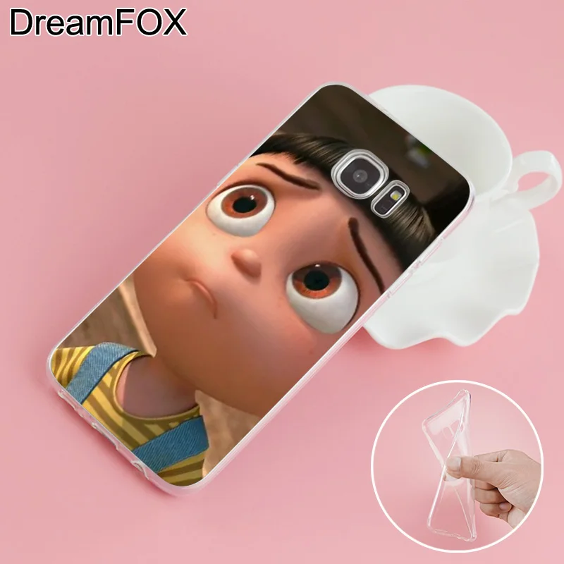 DREAMFOX L202 Little Minions Soft TPU Silicone Cover For Samsung Galaxy S5 S6 S7 S8 S9 S10 S11 5G S11E S10E Lite Edge Plus Case |