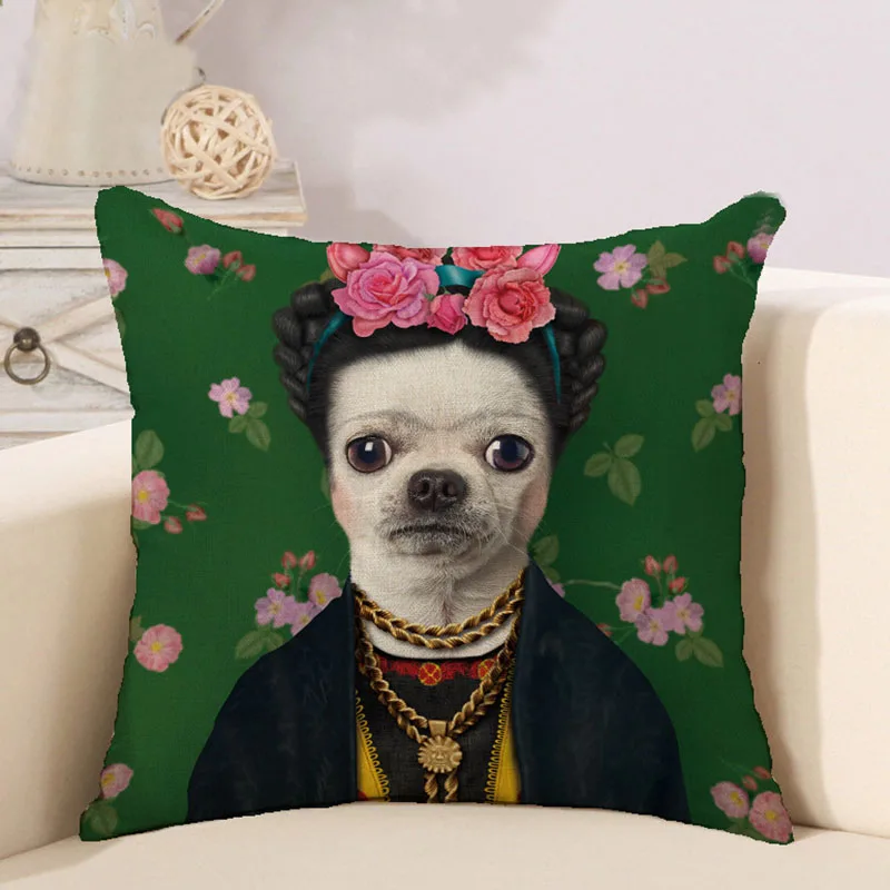 Межремонтный период Симпатичные мягкие с принтом собаки Чехлы для подушек