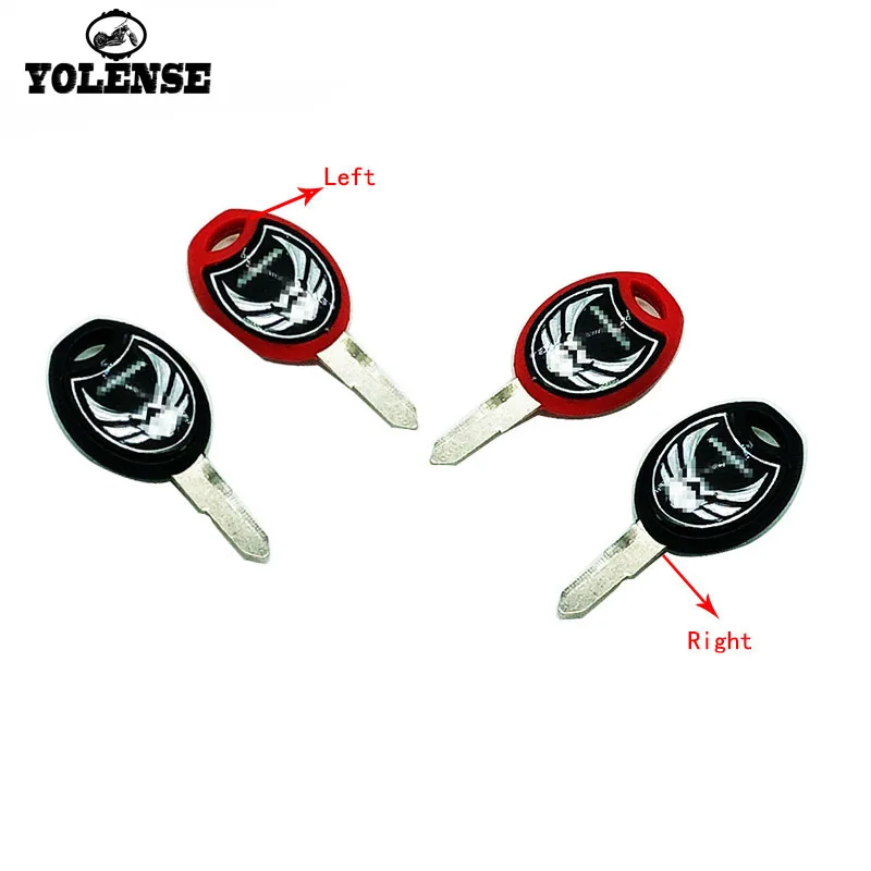 

For Honda Motorcycle Accessories Valkyrie Rune 1800 Embryo Blank Keys Can install chip Motor bike Moto Part