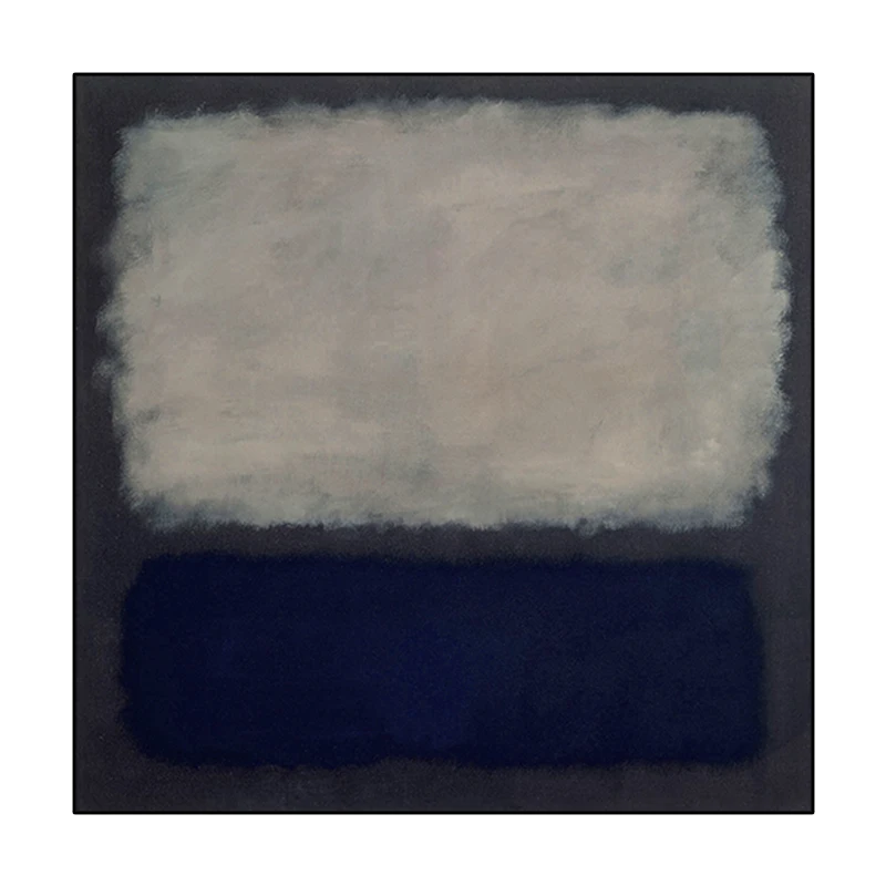 

Бесплатная доставка, искусство для домашнего декора, Безрамная Абстрактная Картина на холсте Mark Rothko, картина маслом ручной работы, настенно...