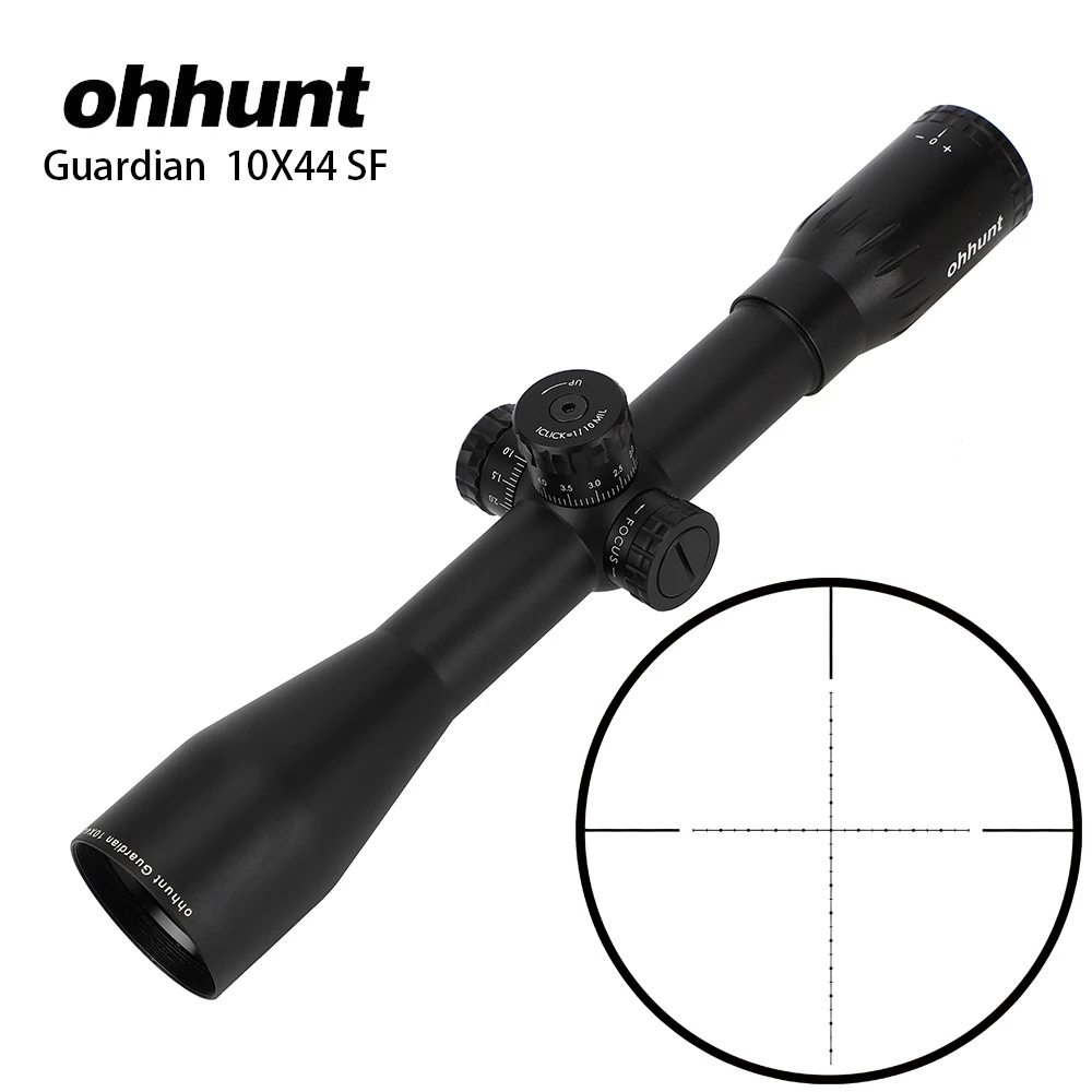 Тактические охотничьи прицелы ohhunt Guardian 10X44 SF сброс с фиксированного увеличения