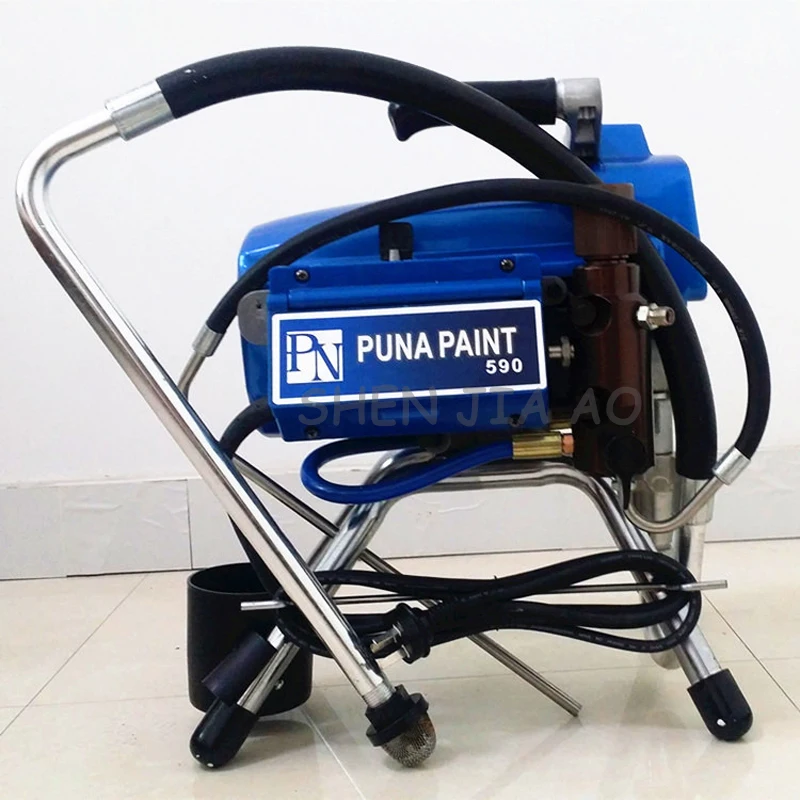 Электрический безвоздушный распылитель высокого давления 590 поршень машина для