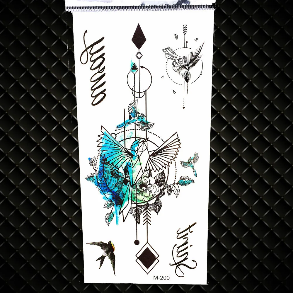 1 шт. большой 3D черный металлик король скорпионов временные татуировки наклейки