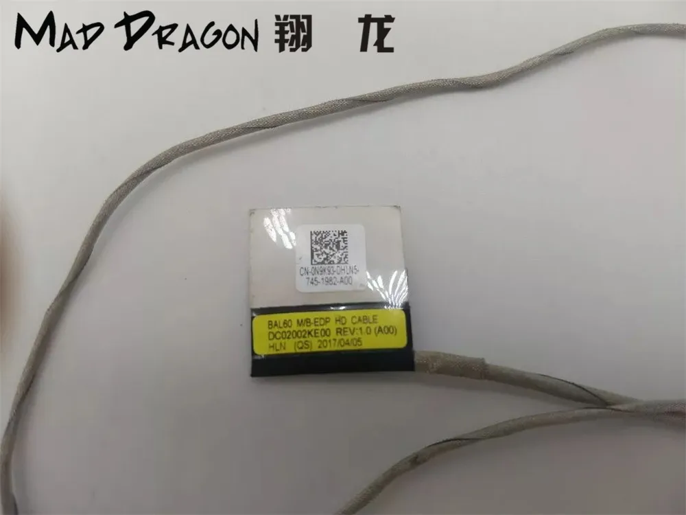 MAD DRAGON Новый ЖК светодиодный LVDS кабель для ноутбука Dell INSPIRON 5468 I5468 N5468 BAL60 EDP HD N9K93