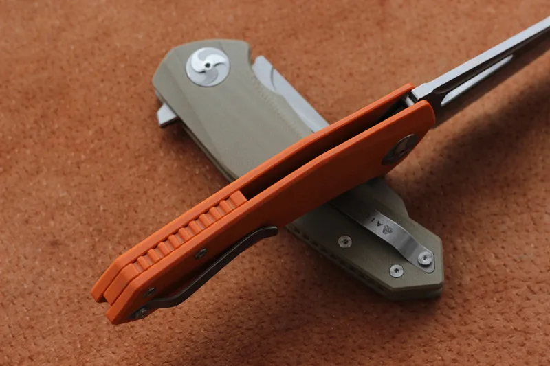 Нож MIKER AIOROSU Fengshen серии TORNADO Tornado 440C со стальным лезвием и рукояткой G10 для