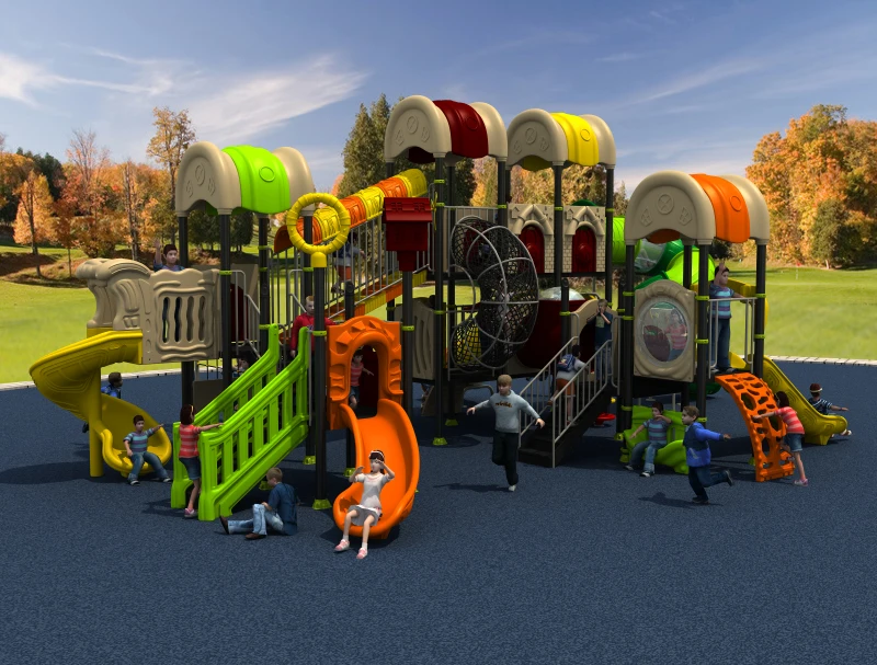 CE/TUV/SGS Пластик школьная площадка парк для детей наружный слайд YLW 1733|playground park|school