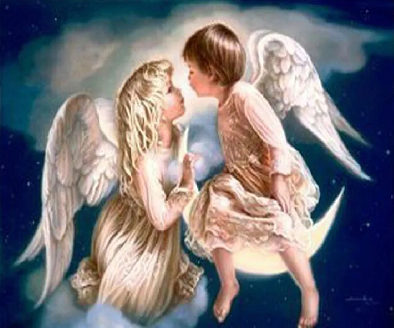 Набор для алмазной вышивки Ангел и крылья | Дом сад