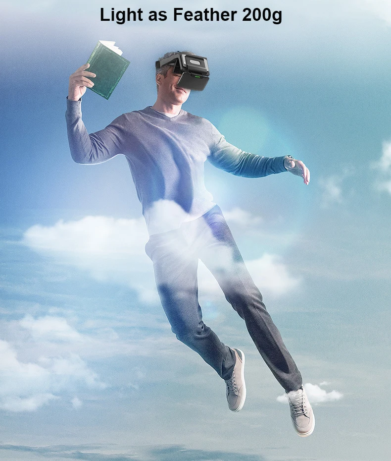 Мини портативные очки с усиленной реальностью иммерсивные 2K FHD IMAX телефон 3D ar VR