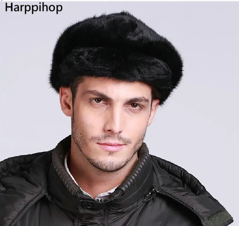 Шапка мужская из натурального меха норки теплая Зимняя|fur hat men|mens fur hatmens mink |