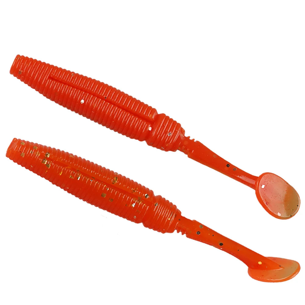 Приманка рыболовная силиконовая 80 мм/4 6 г шт./лот с Т-образным хвостом | Спорт и