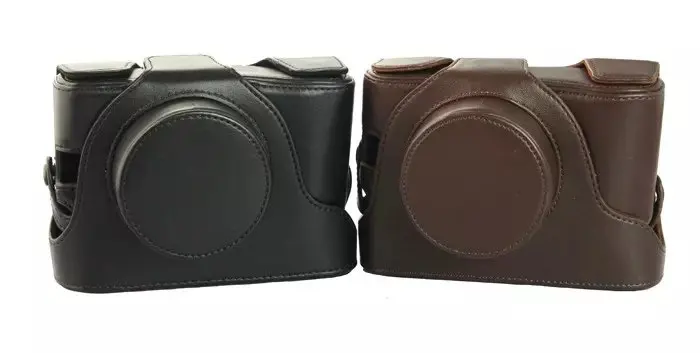 Бесплатная доставка кожаный чехол для камеры Fujifilm Fuji X100 X100S X100T Finepix черный