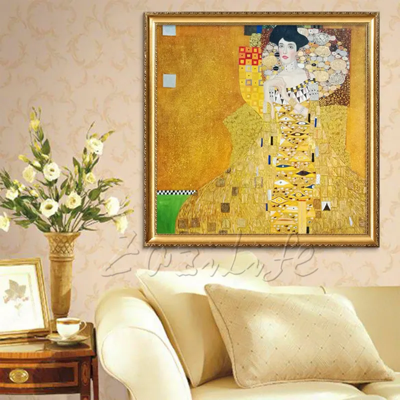 Портрет аделе блоча Бауэра Густава Климта художественная Репродукция картина