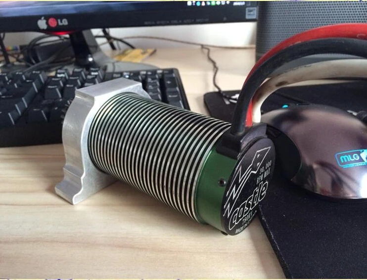 Metal Motor mount seat frame base for castle 2028 QL-5T LOSI 5ive-t 1pc 1/5 rc car | Игрушки и хобби