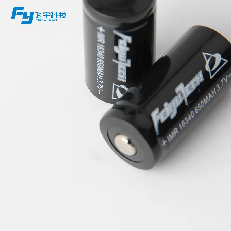2 шт. Origtinal FY Feiyu батарея WG/G3 FeiyuTech Gimbal перезаряжаемый аккумулятор 16340 650 мАч Lipo