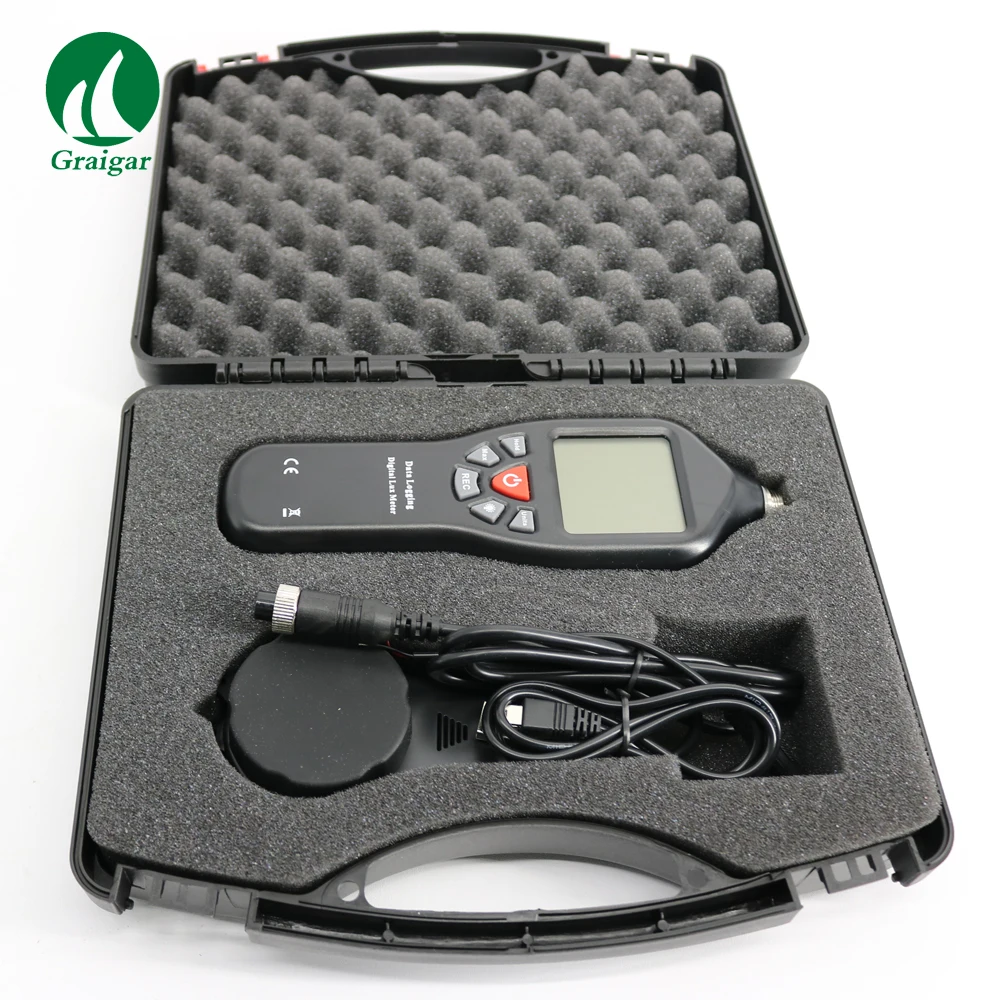 TL 600 цифровой Люкс метр регистрация данных с USB мода форма 0 1 200000lux УФ свет