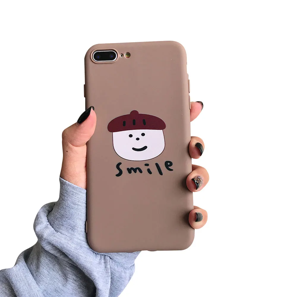 KISSCASE Cute Cartoon Case For VIVO X9 Y79 V7 X20 Plus X27 X21 Pumpkin Head Phone Y75 Y85 V9 Y71 Back Cover |