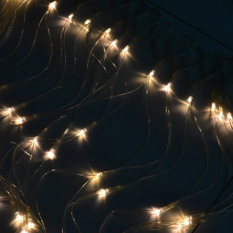 

Waterproof 12W LED Net Light 6M x4M 640-LED EU Plug (AC 220V)