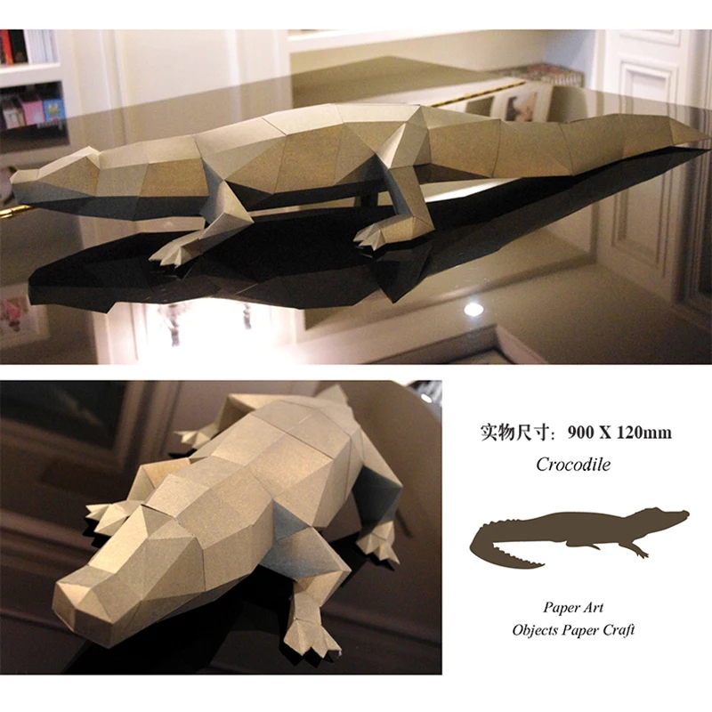 DIY милые животные 3D Пазлы игрушка для детей Ресторан Водонепроницаемая