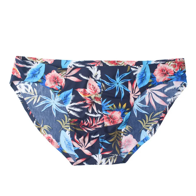 Мужское нижнее белье с индивидуальным принтом дышащие мужские трусы из ледяного