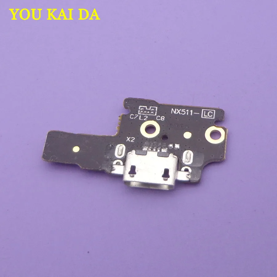 Запасная часть Micro USB для ZTE Nubia Z9 MINI NX511 зарядный разъем док станция гибкий кабель