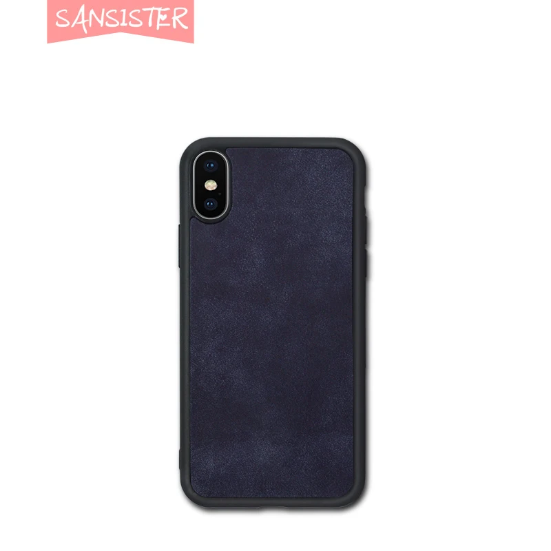 Модный однотонный плюшевый чехол для iPhone Xs MAX Xr X 7 8 6 6s plus простой замшевый