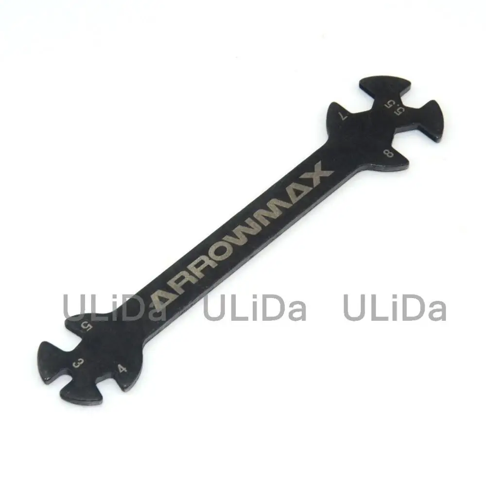 

AM Arrow max Special Tool Wrench For Turnbuckles & Nuts 3 4 5.5 7 8MM For 1/5 1/8 1/10 M3 M4 M5.5 M7 M8 Nut Screw RC Car Parts