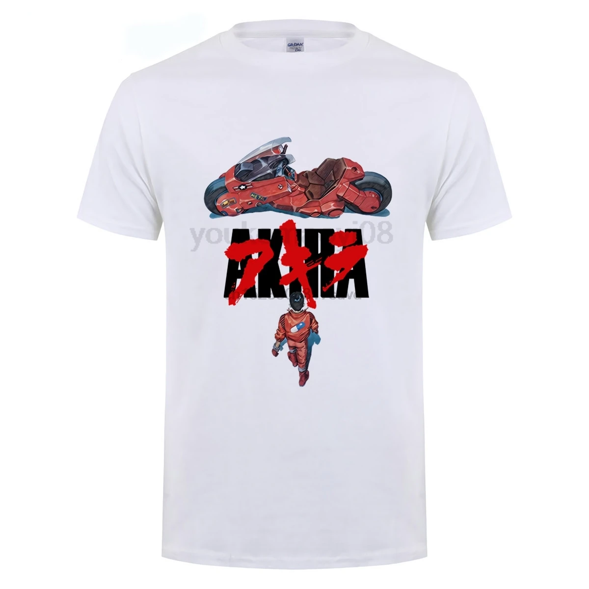 Akira Synthwave maglietta Модный комплект из аниме Maglietta giapponese футболка Повседневная stampa in