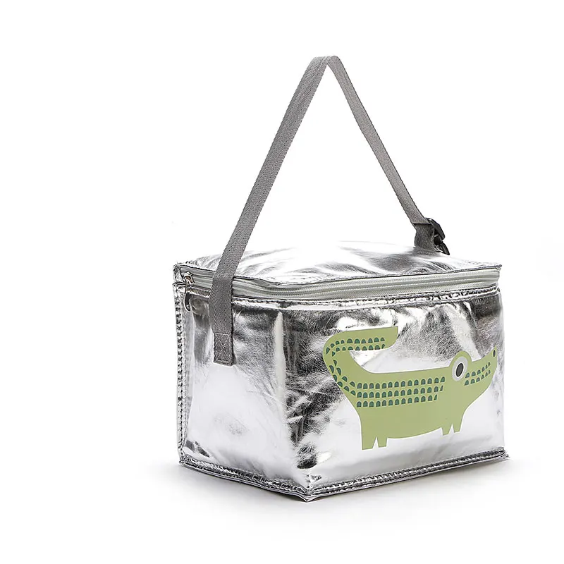 Сумки для ланча 6 л термопакеты с мультипликационным животным детей еды пикника