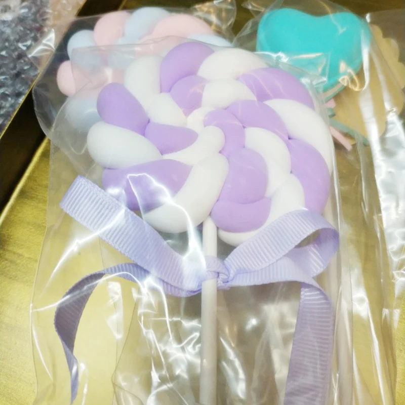 SWEETGO искусственное украшение леденец поддельный десерт модель глина закрученный сахар десерт для витрины фотографии магазин дисплей